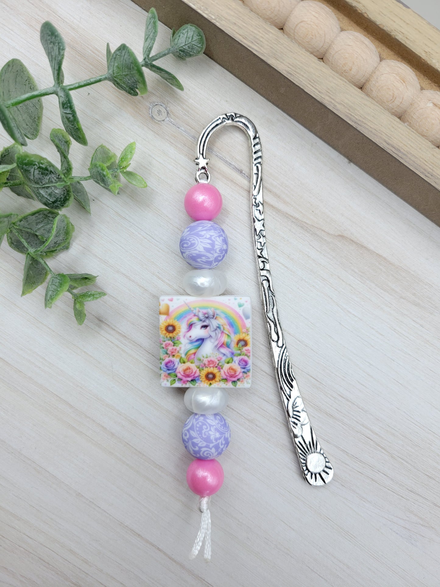 Rainbow Unicorn Bookmark