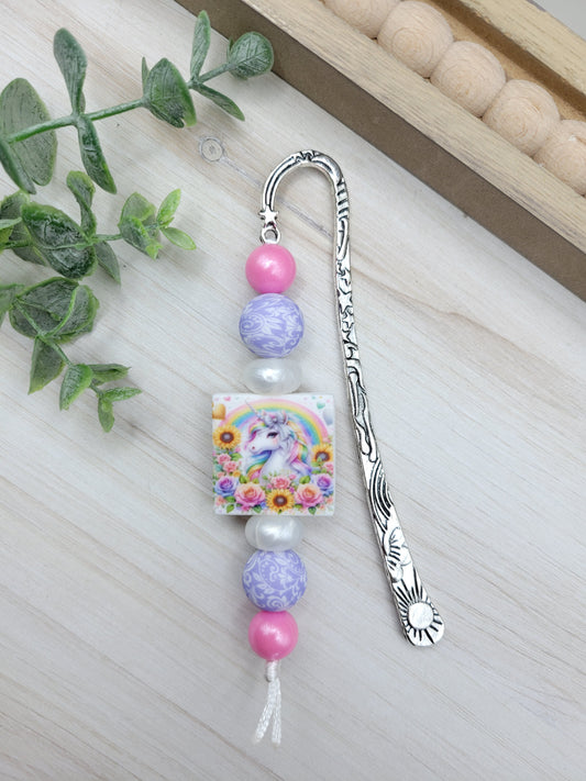 Rainbow Unicorn Bookmark