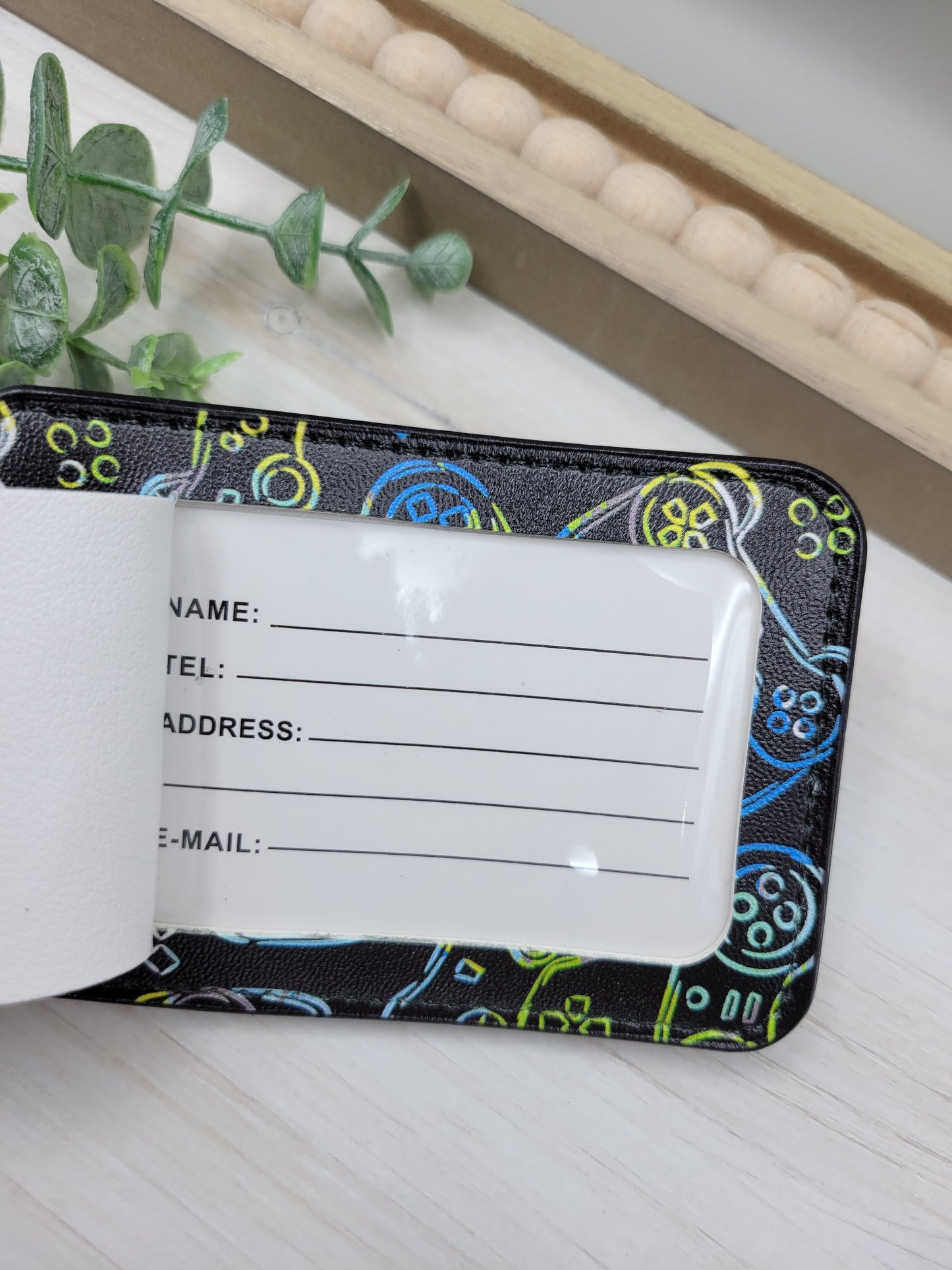 Video Game Luggage Tag