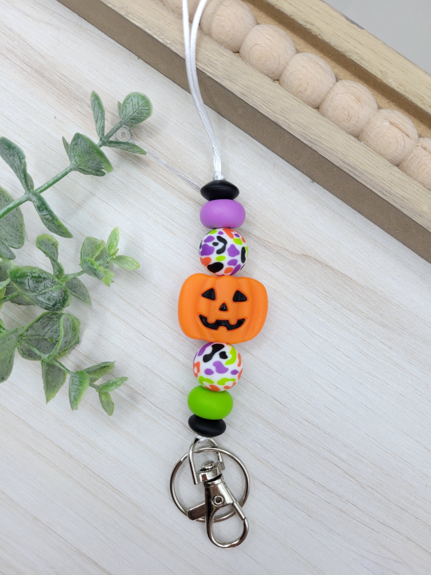 Bright Pumpkin Lanyard