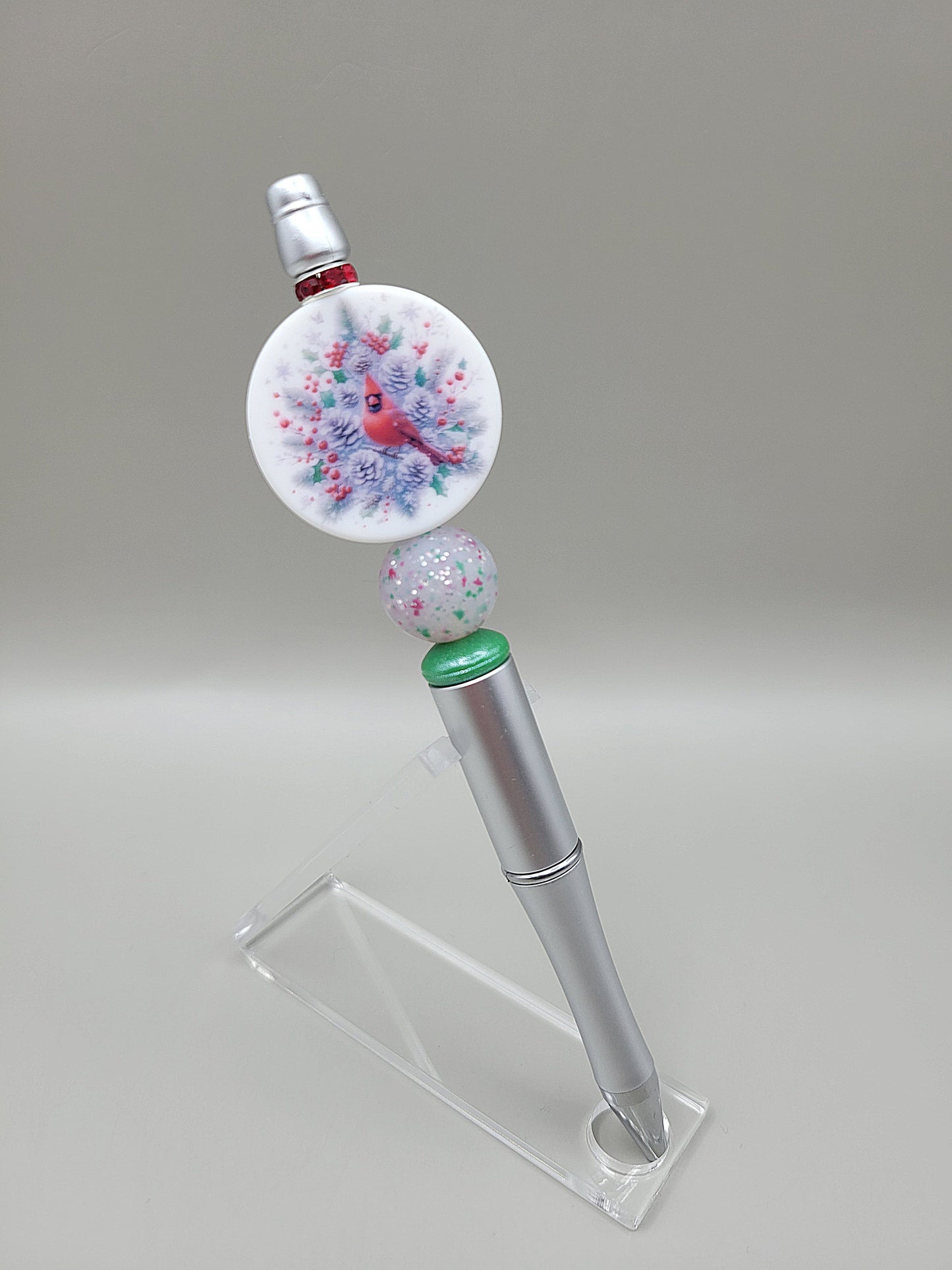 Christmas Cardinal Pen