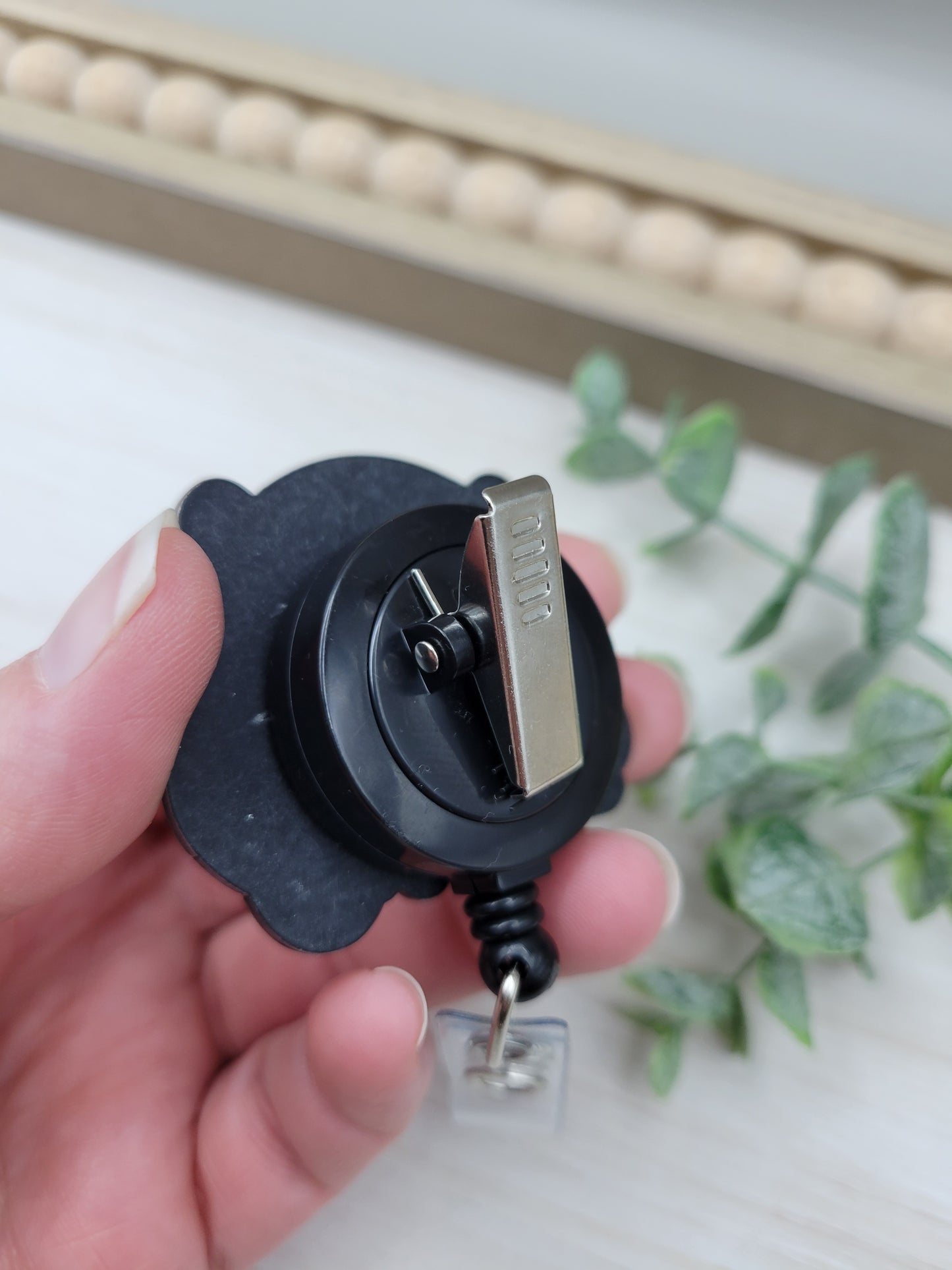 Black Nurse Life Badge Reel