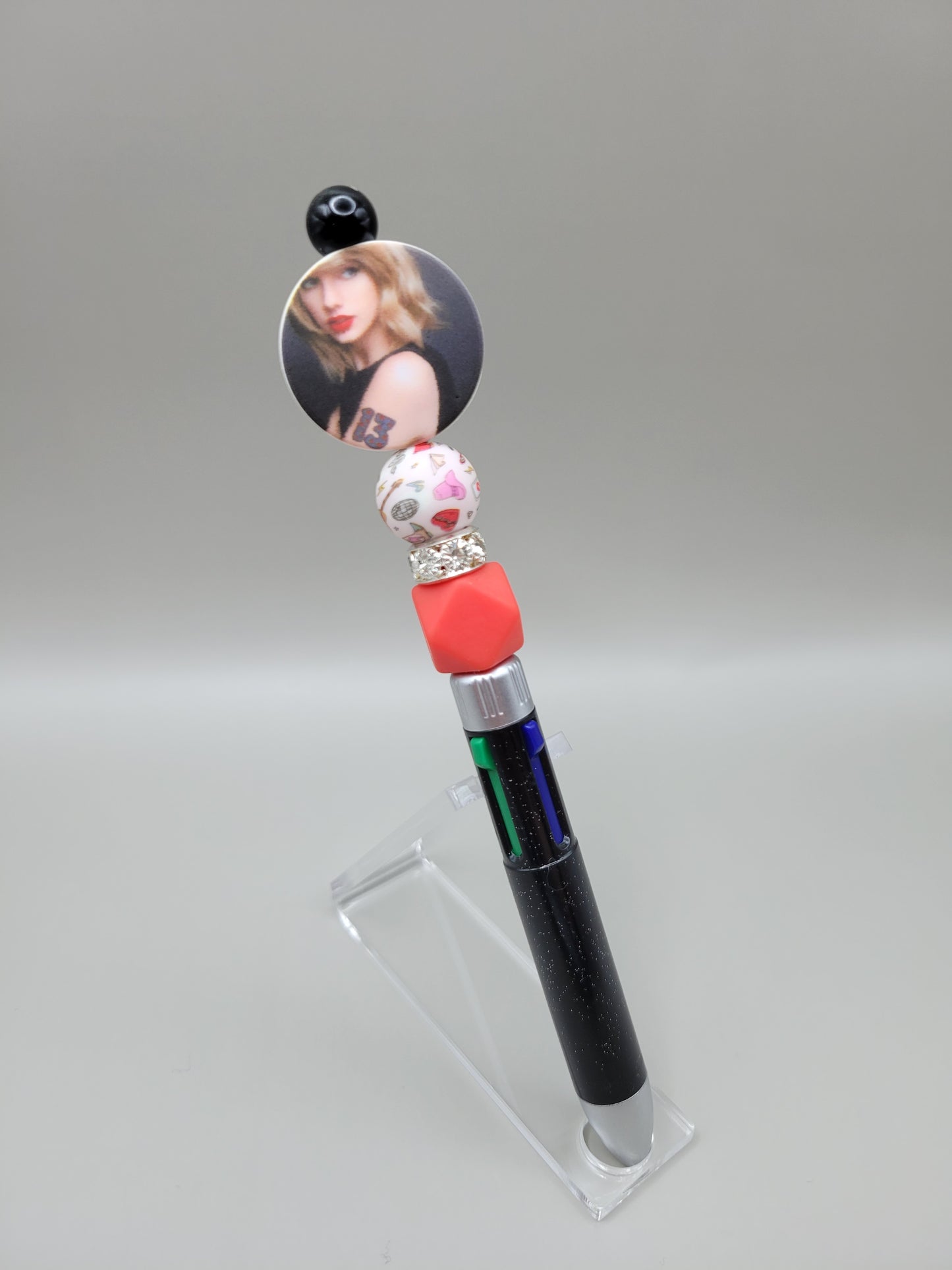 Black 13 T.S. Clicker Pen