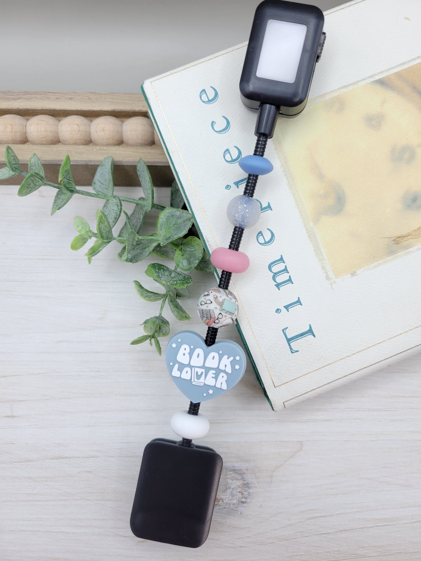 Blue Book Lover Reading Light