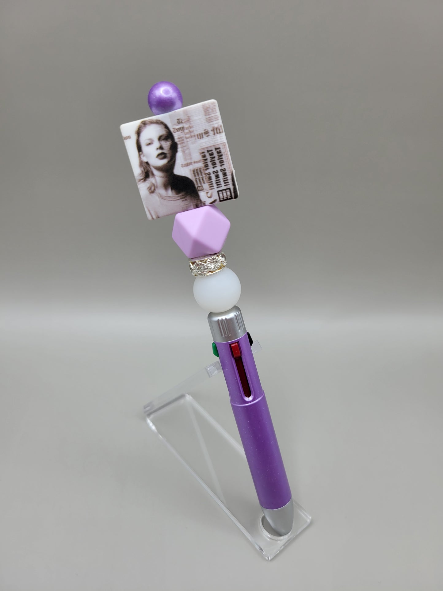Purple T.S. Clicker Pen