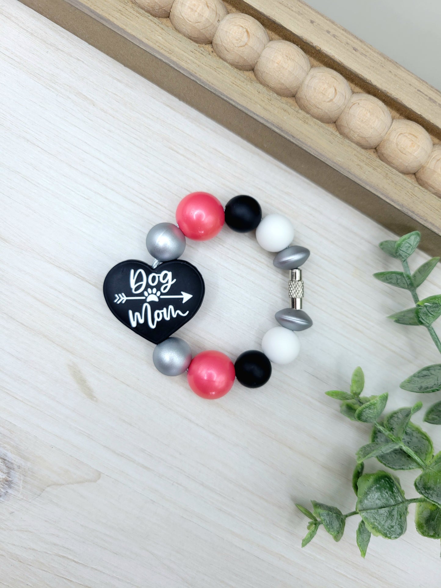 Dog Mom Tumbler Cup Handle Charm
