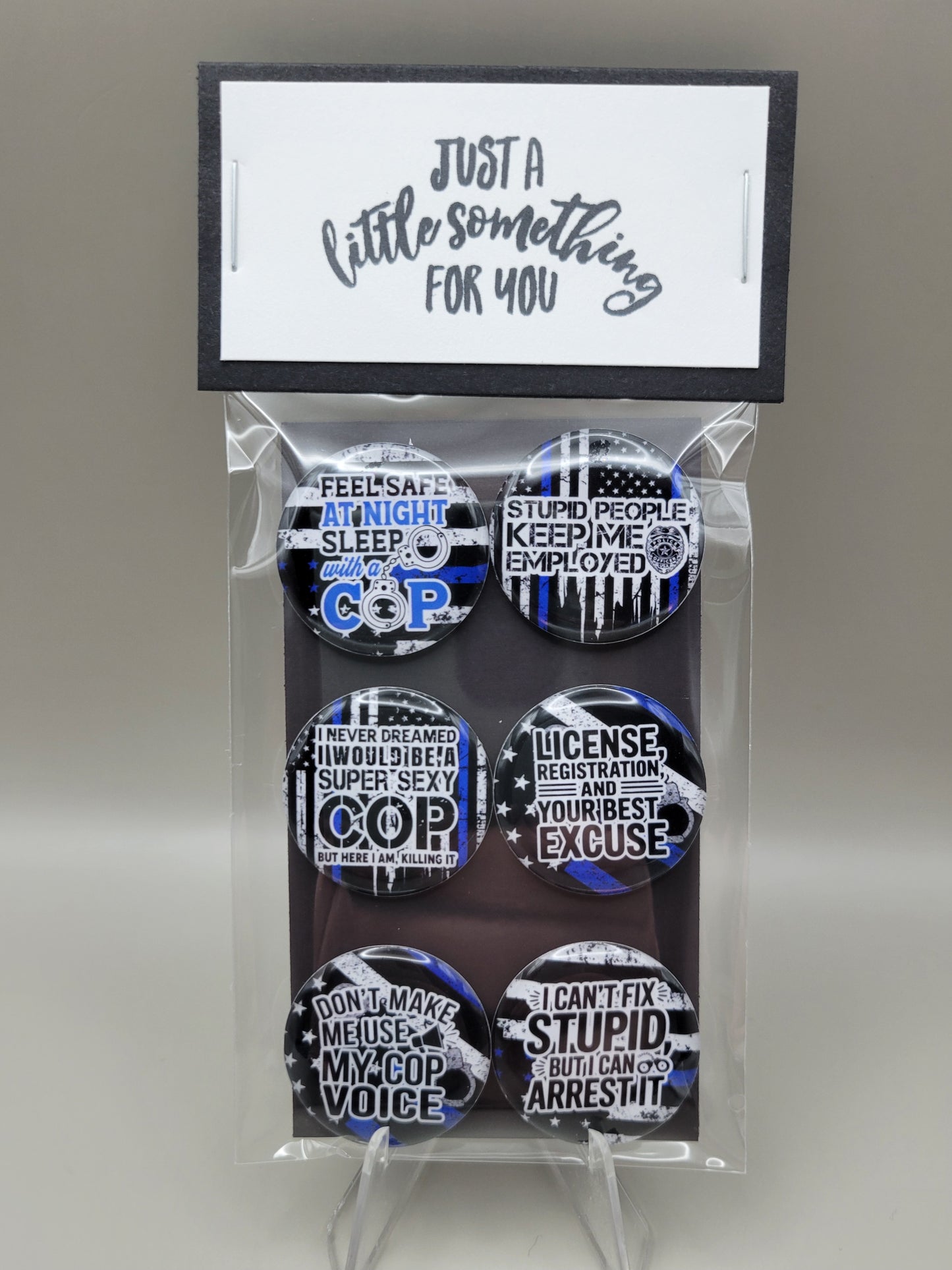 Badge Life Humor Magnets