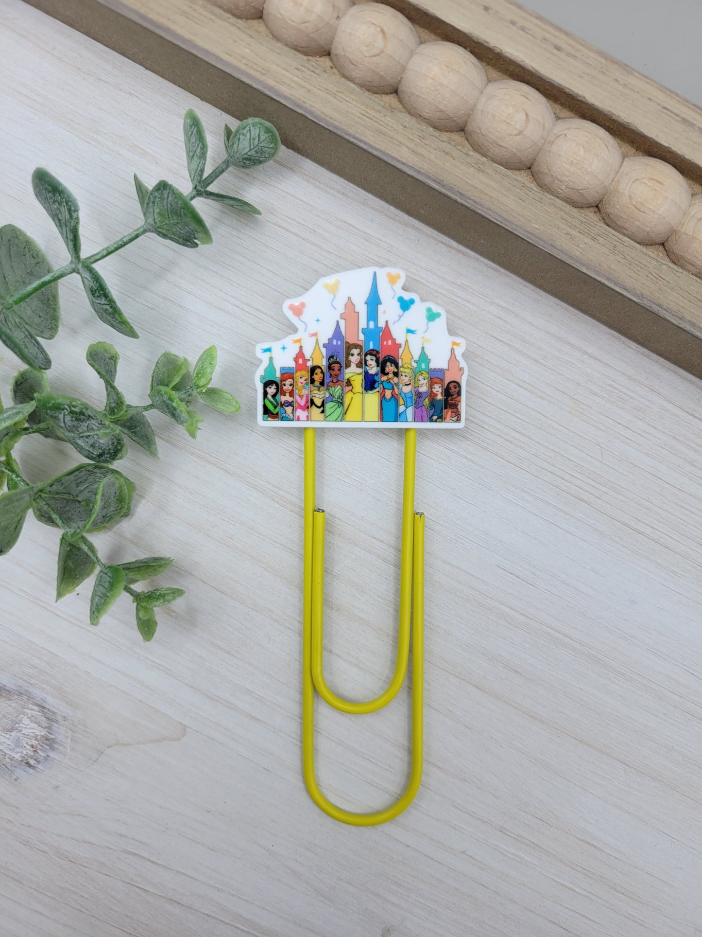 Princess Castle Jumbo Paperclip
