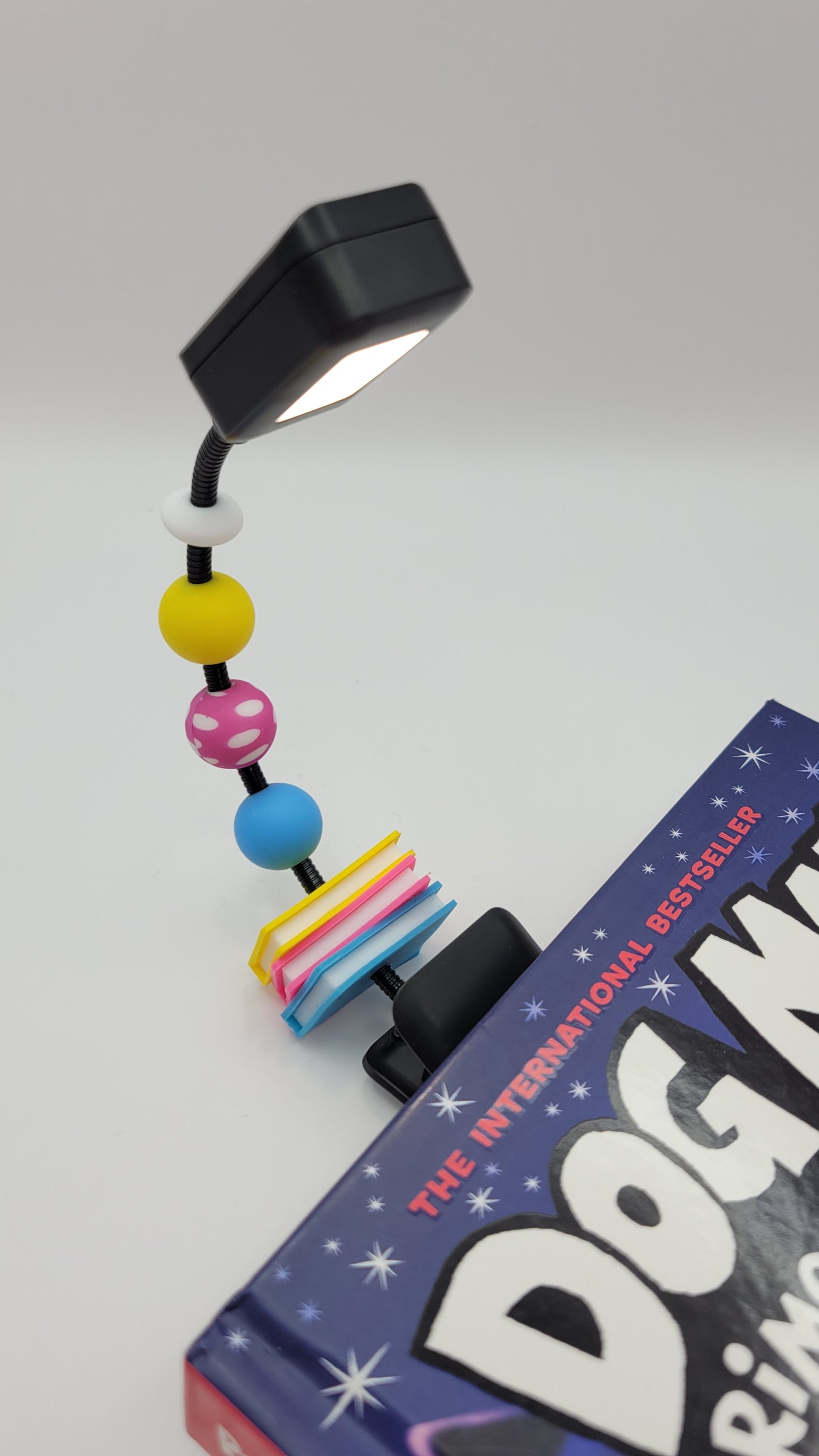 Colorful Book Stack Reading Light