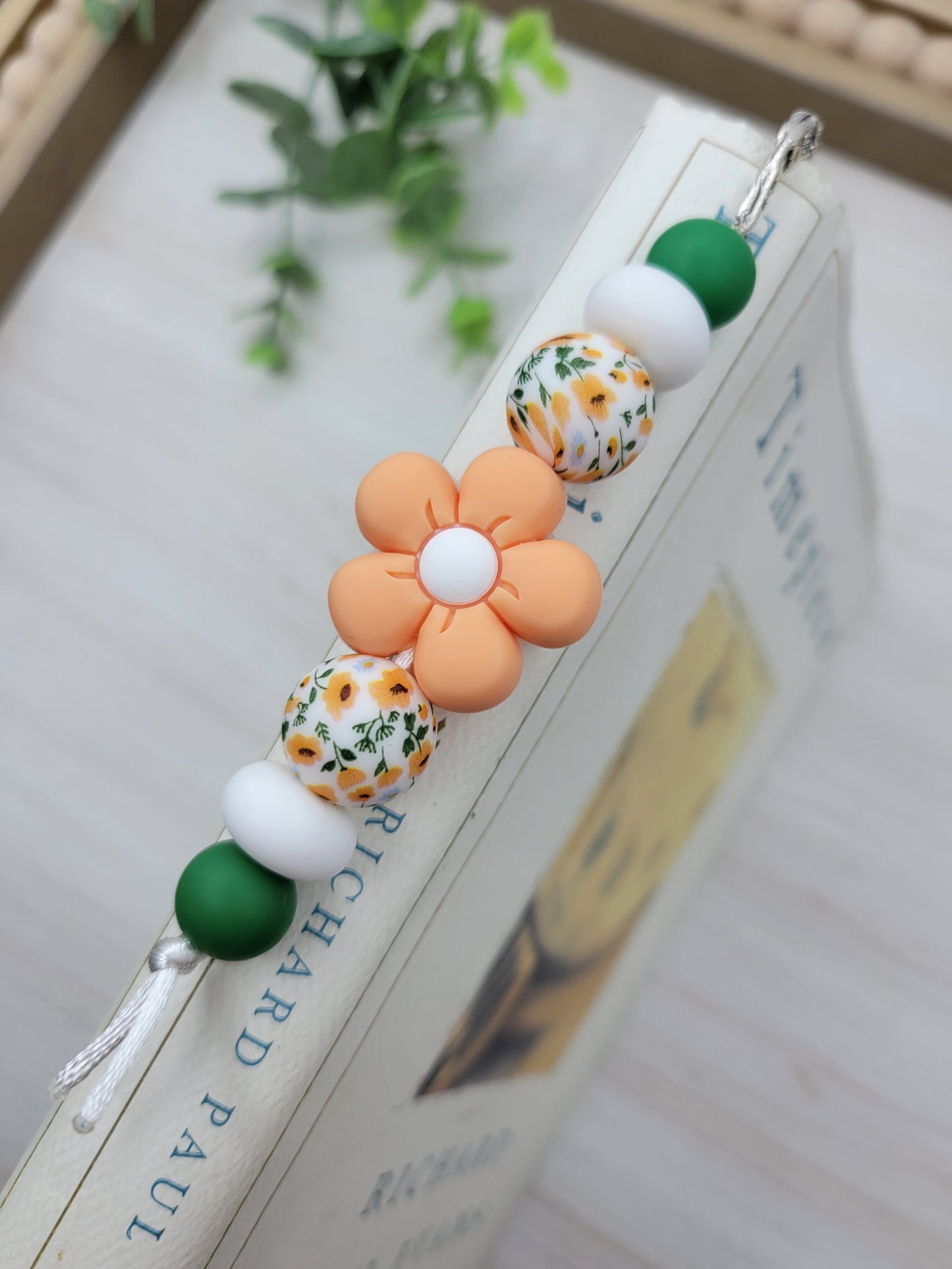 Puffy Flower Bookmark (options)