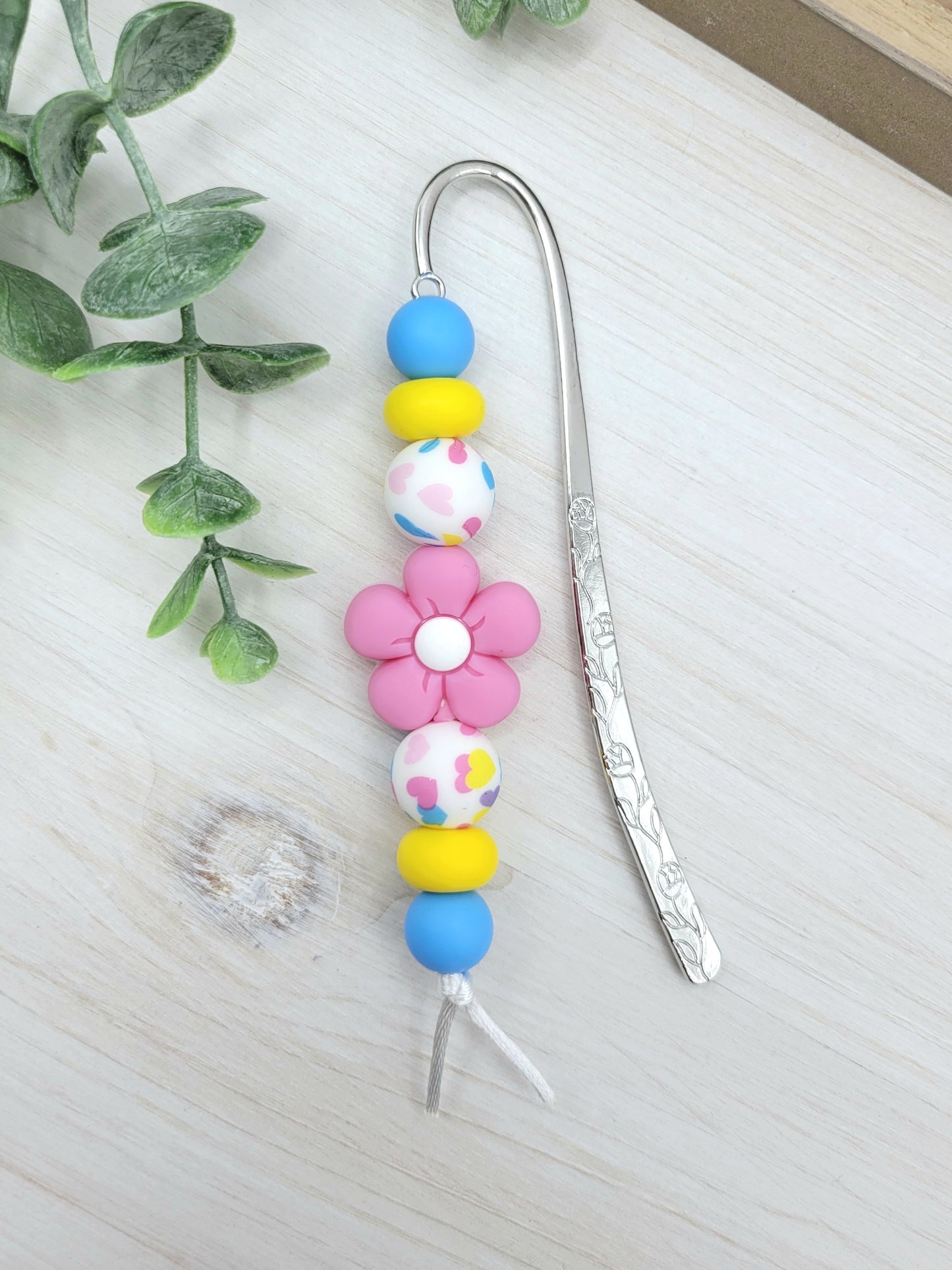 Puffy Flower Bookmark (options)
