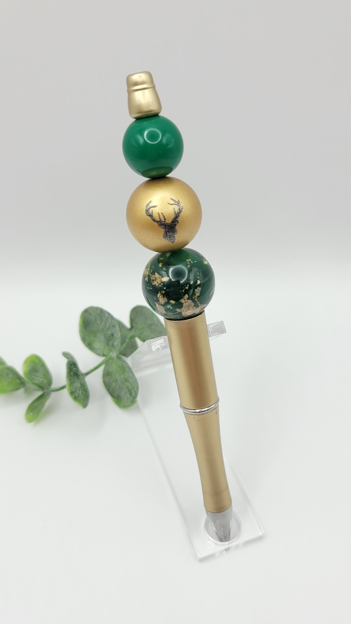 Green/Gold Deer Pen