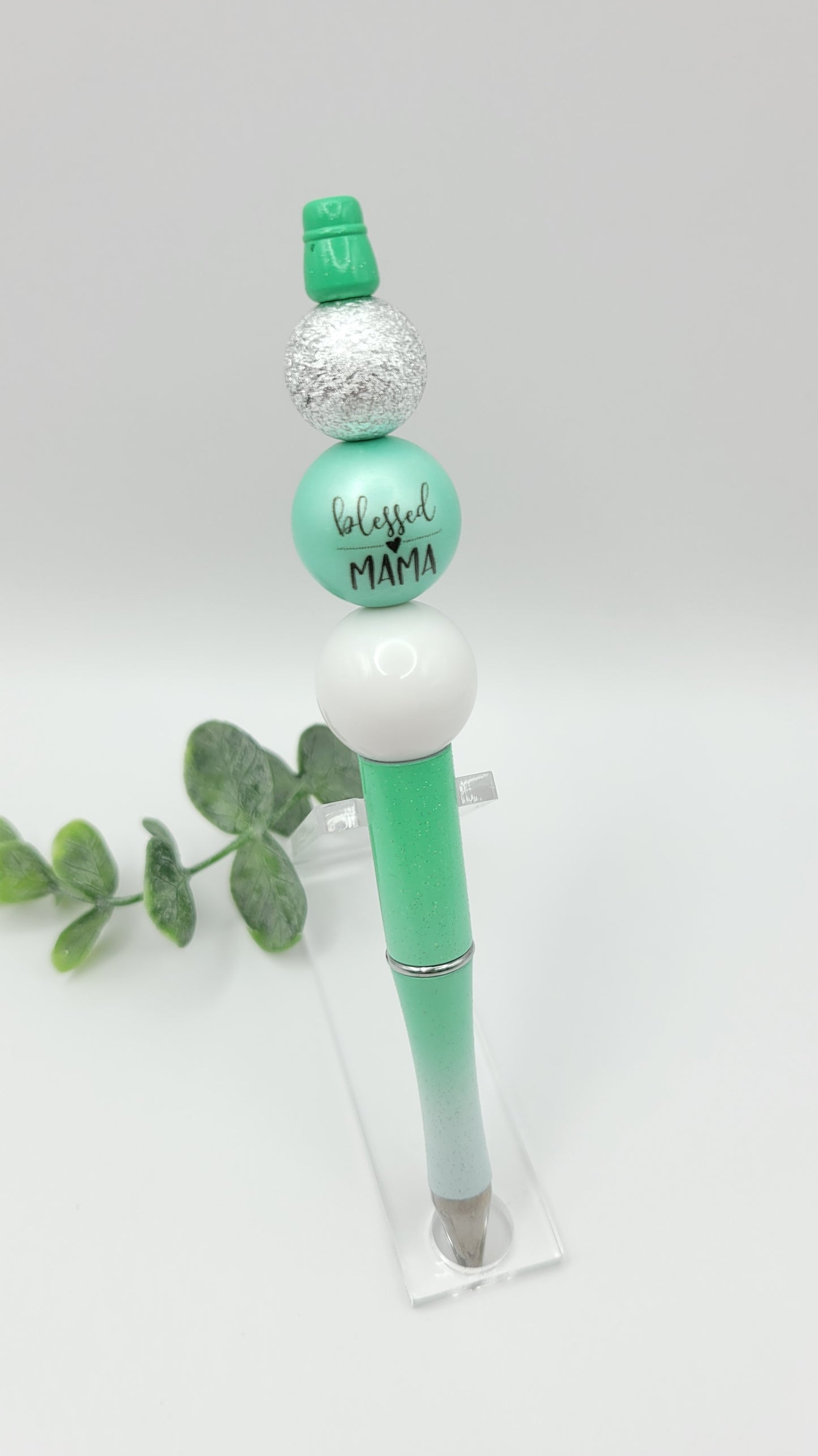 Mint Blessed Mama Pen