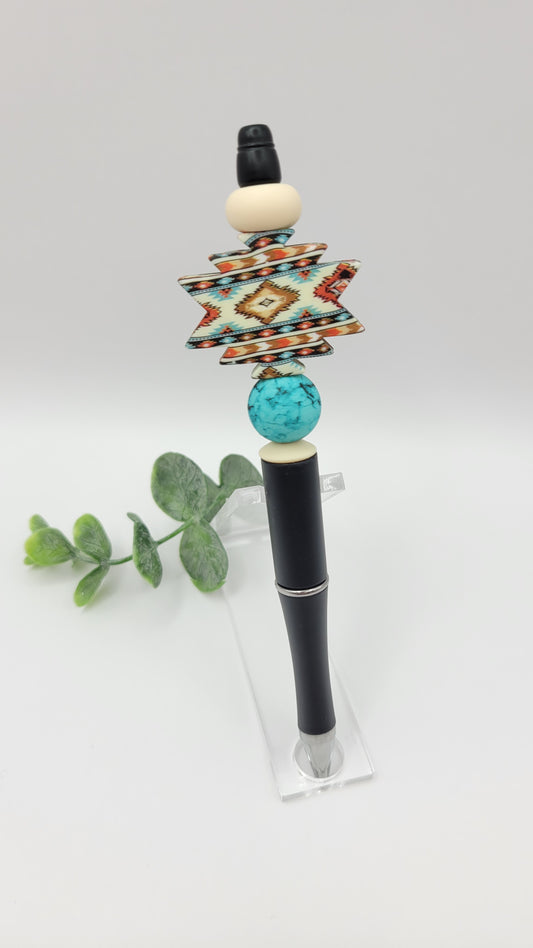 Aztec Pattern Pen
