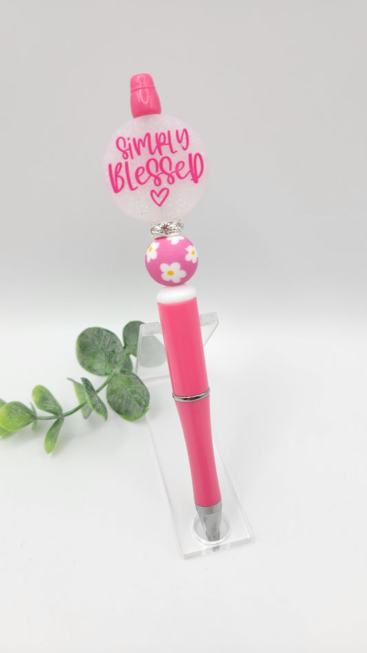 Simply Blessed Pink Pen