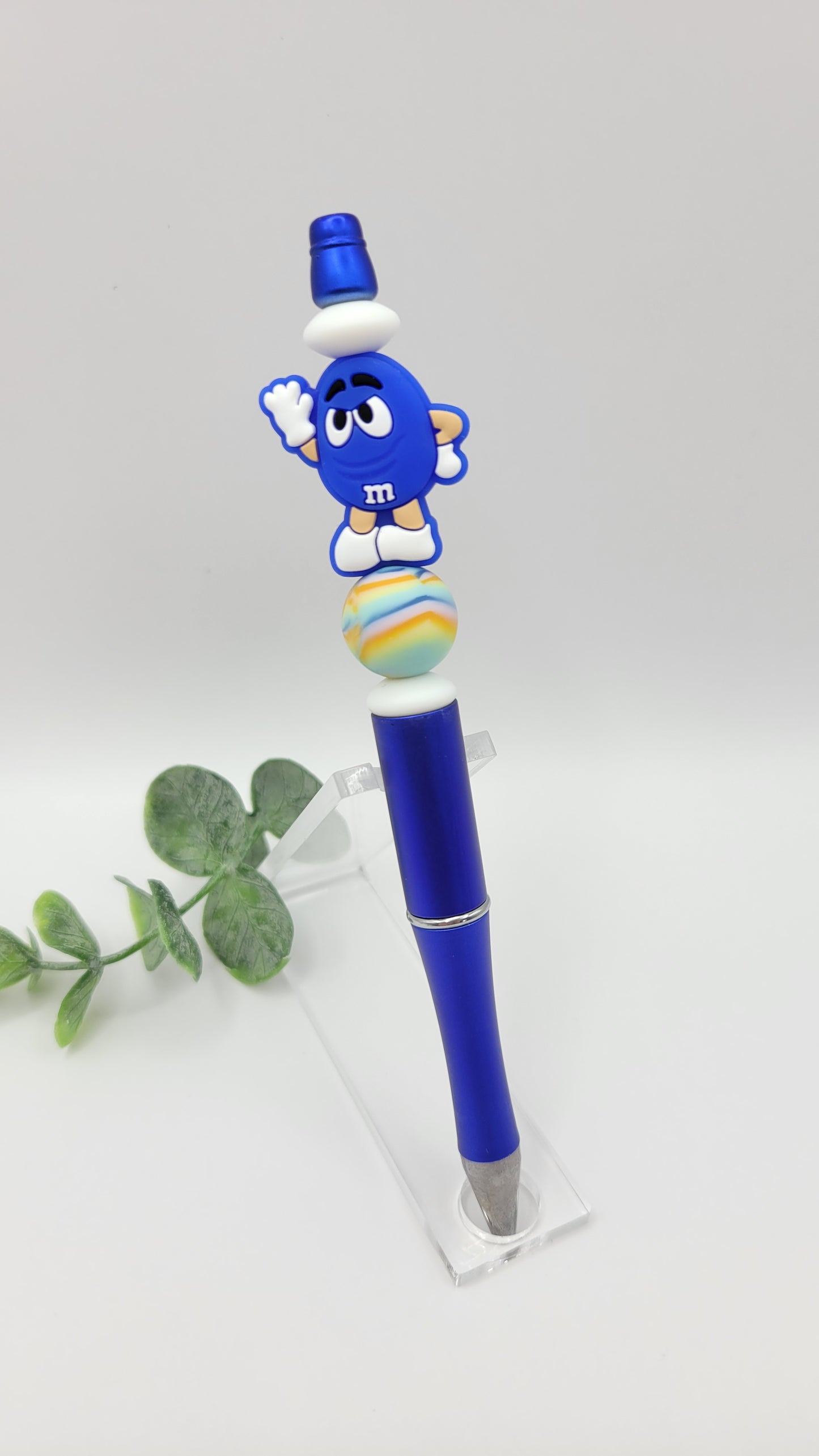 Blue Chocolate Candy Pen