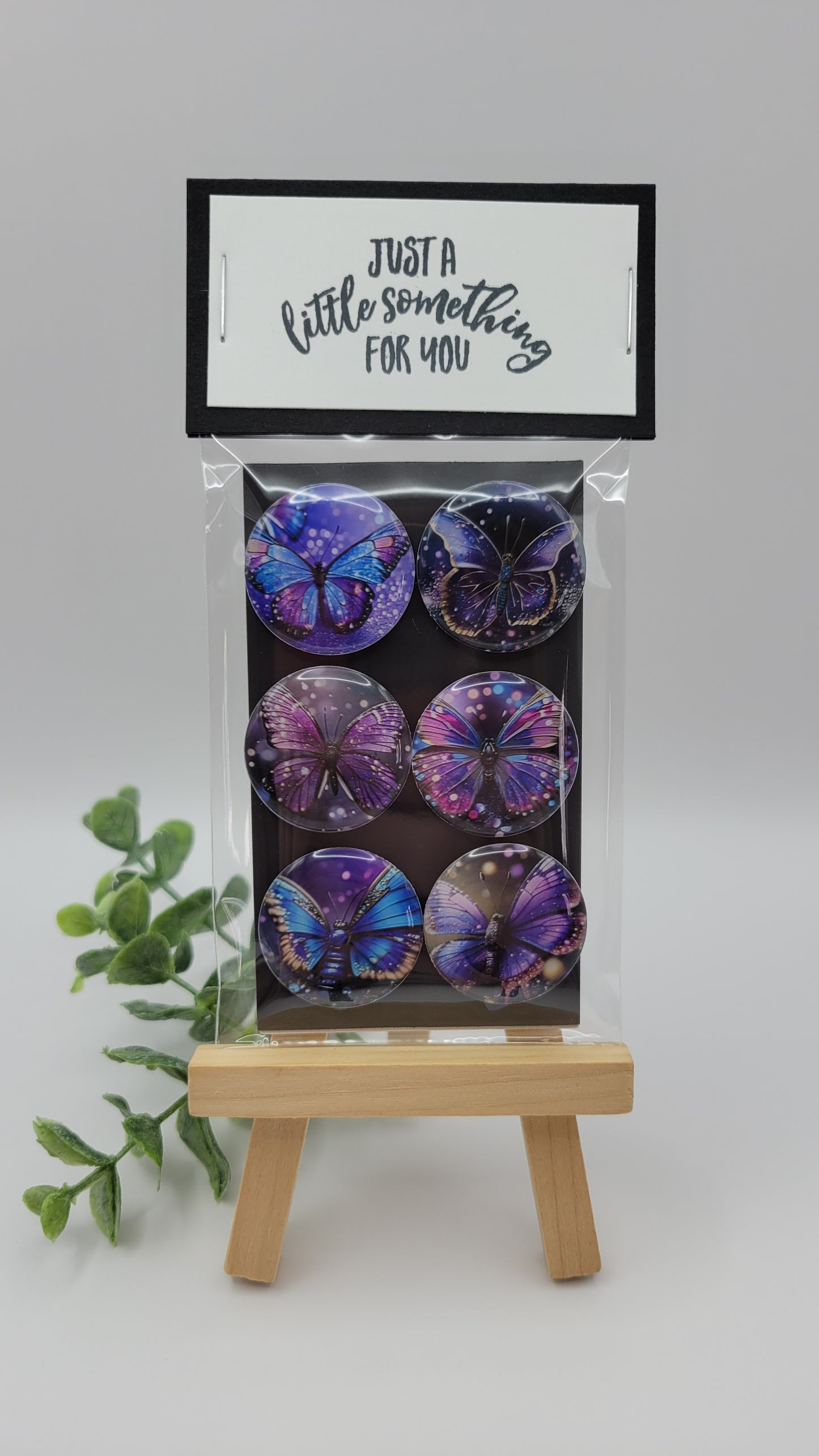 Purple Butterfly Magnets