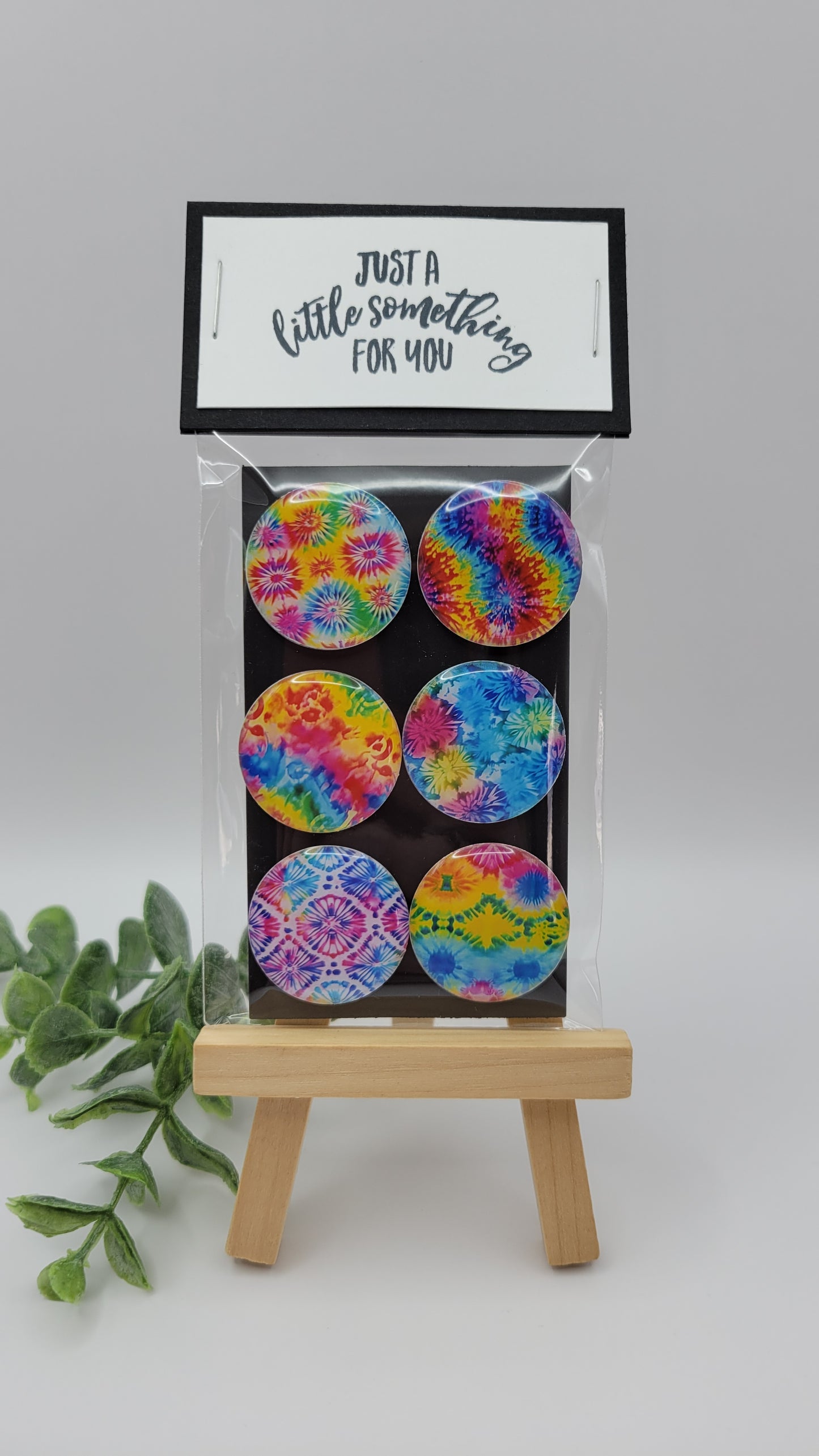 Tie Dye Magnets