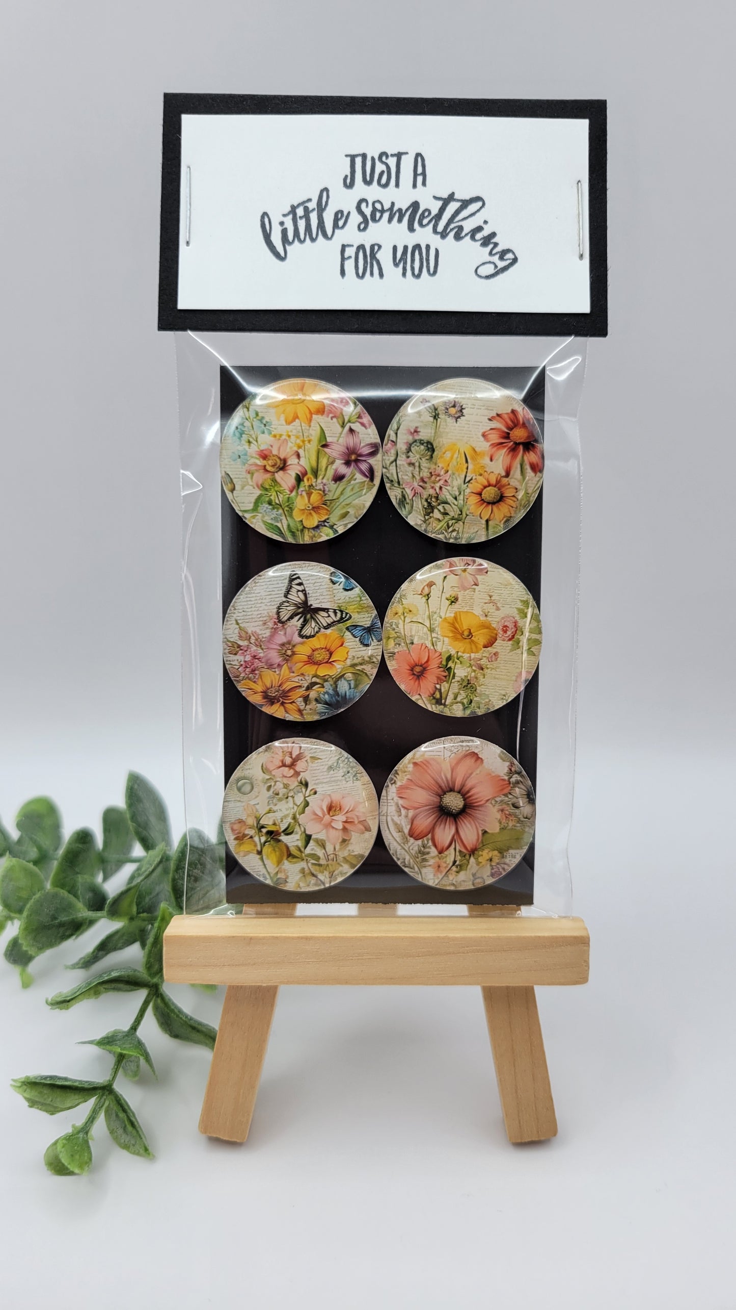 Vintage Floral Magnets