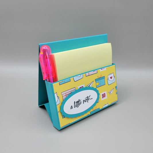 Post-it Note Holder with Pen (options)