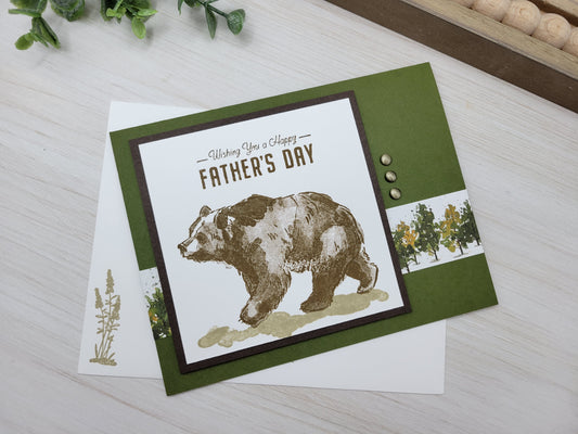 Bear Father's Day Greeting Card