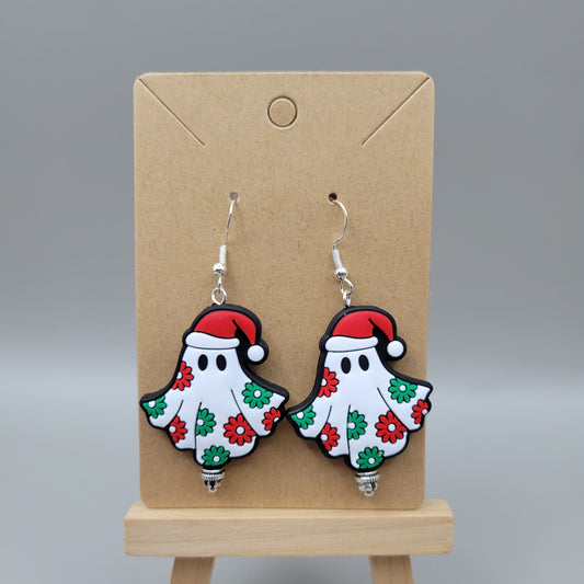 Christmas Ghost Earrings