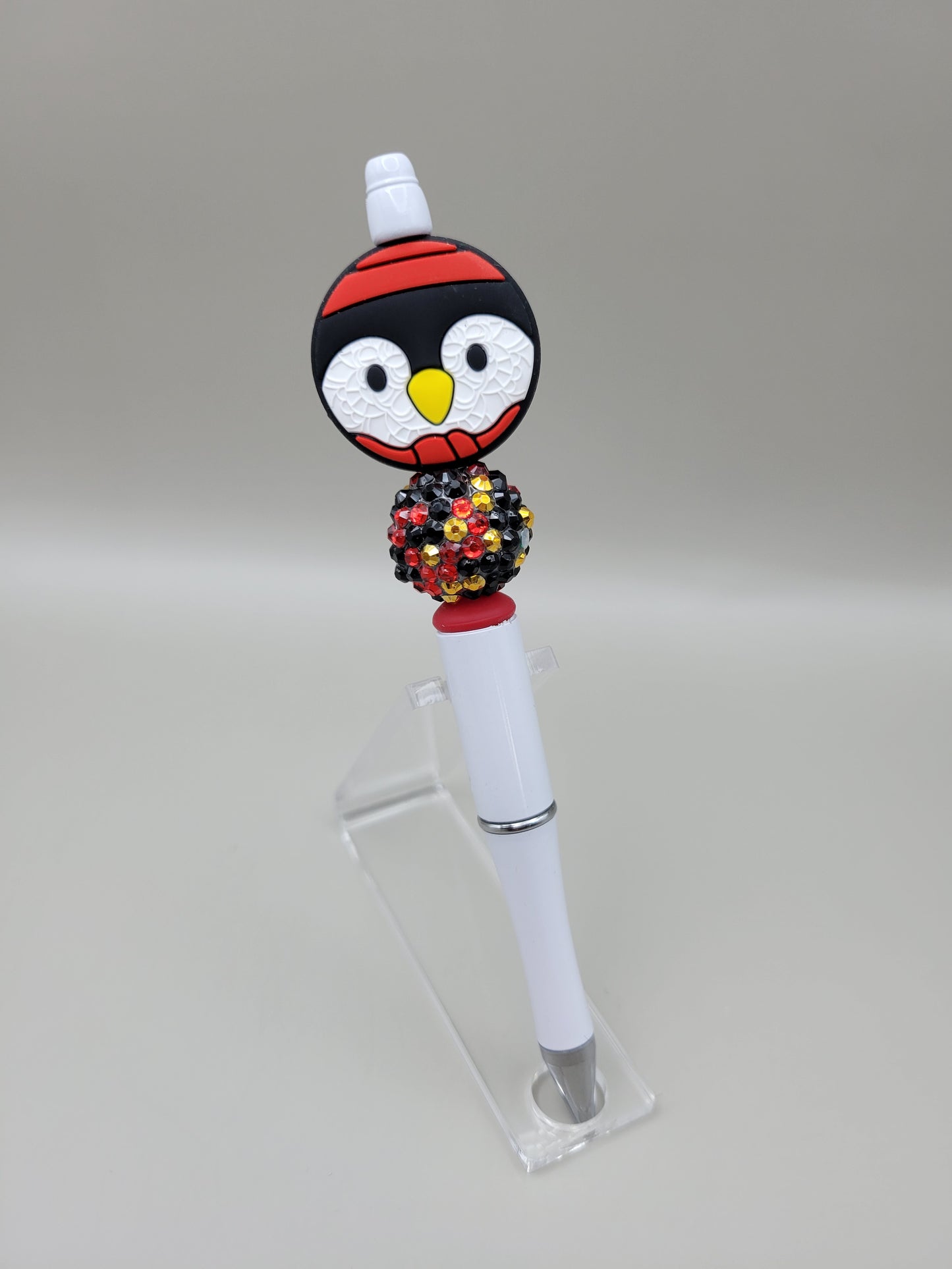 Red Penguin Christmas Pen