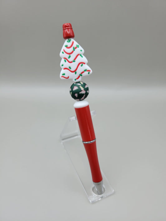 Christmas Cake - Red Pen