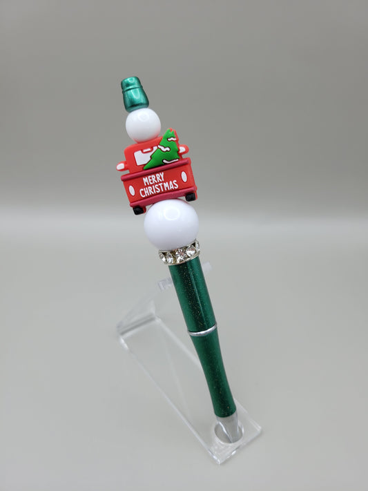 Merry Christmas Truck Pen