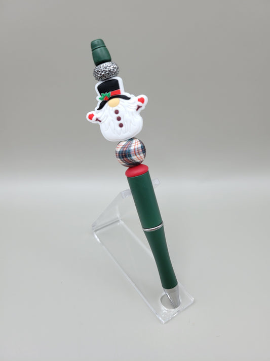 Snowman Gnome Pen