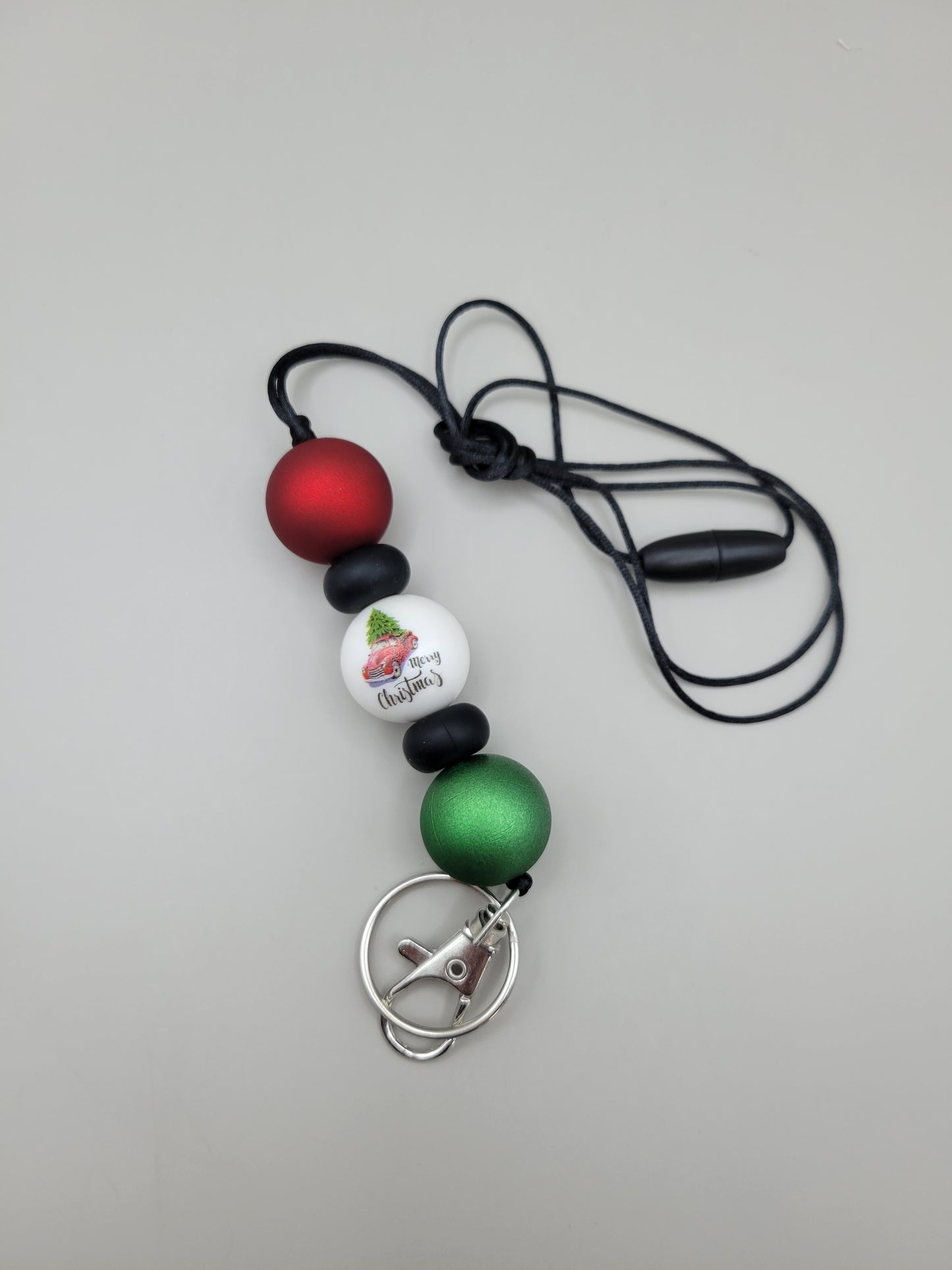 Christmas Truck Lanyard