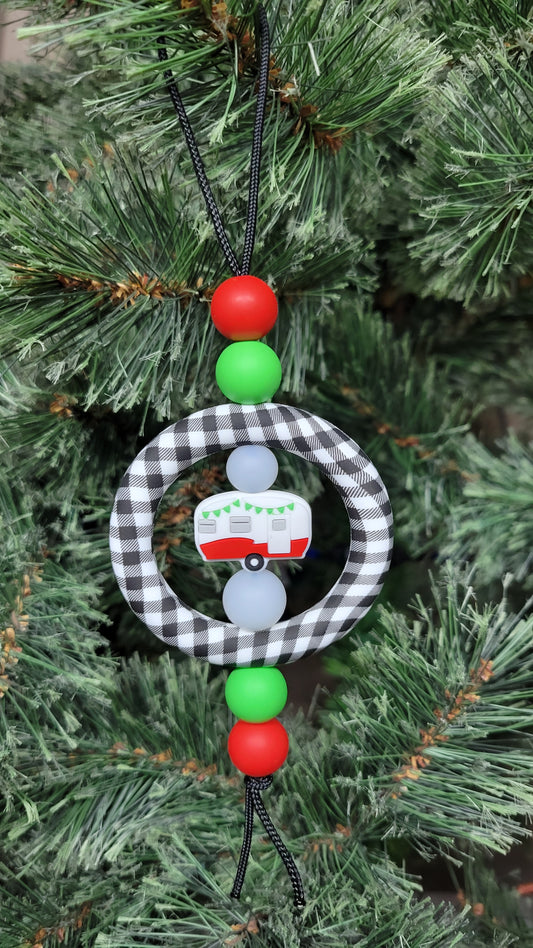 Camper Christmas Tree Ornament