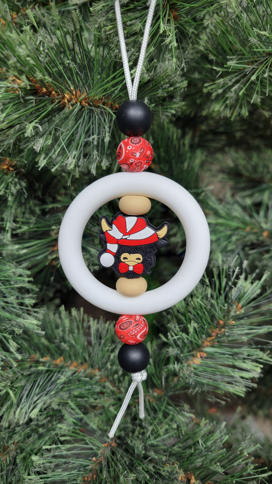 Cow Christmas Tree Ornament