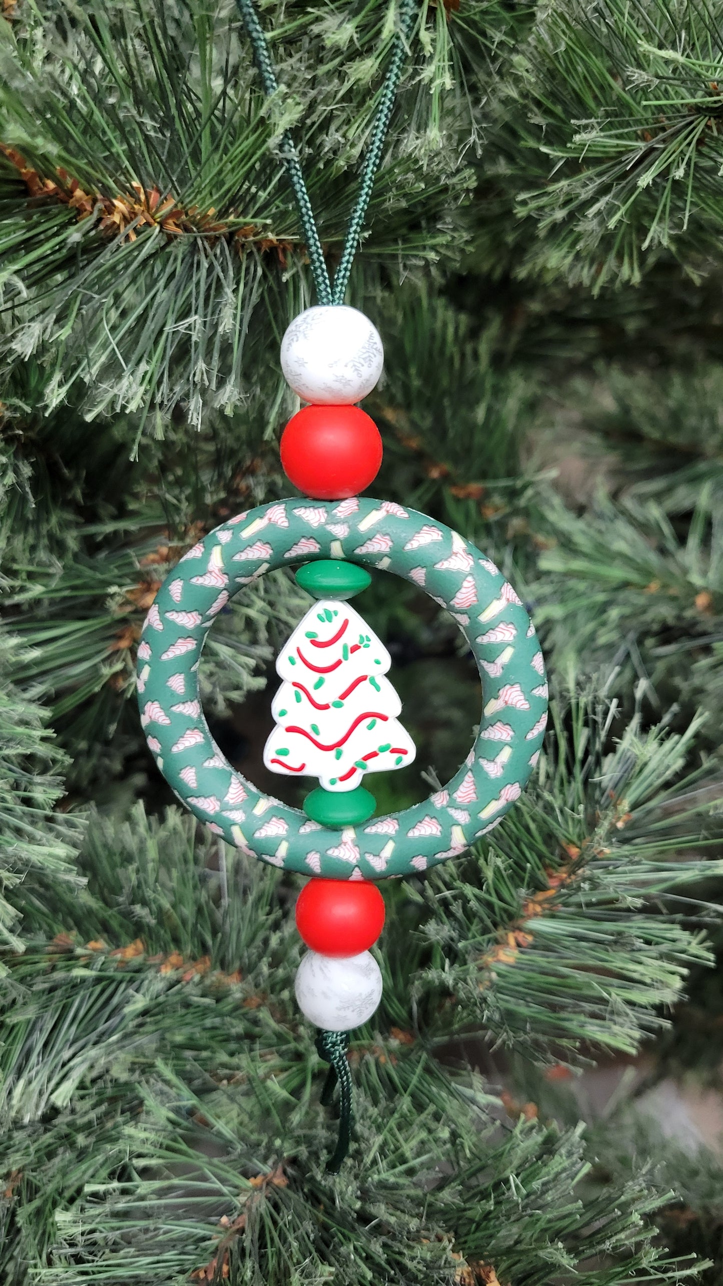 Christmas Tree Cake Ornament