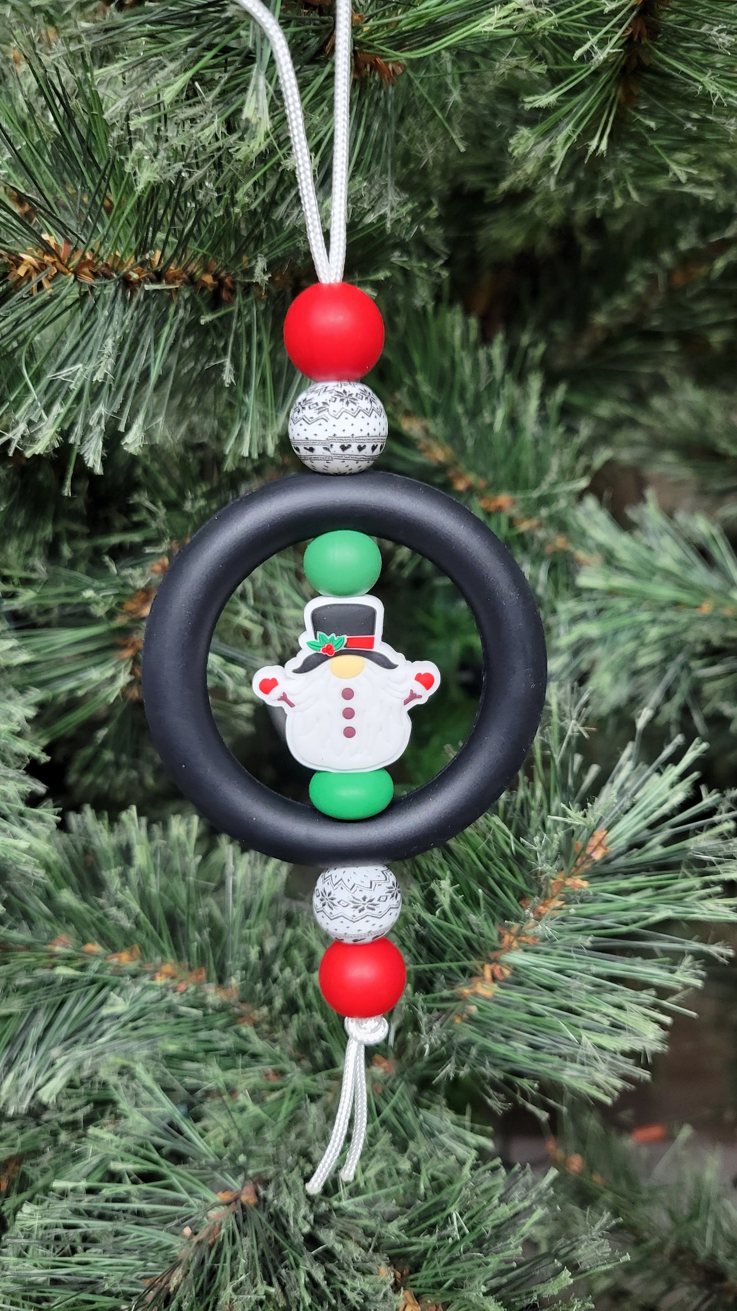 Snowman Gnome Christmas Tree Ornament