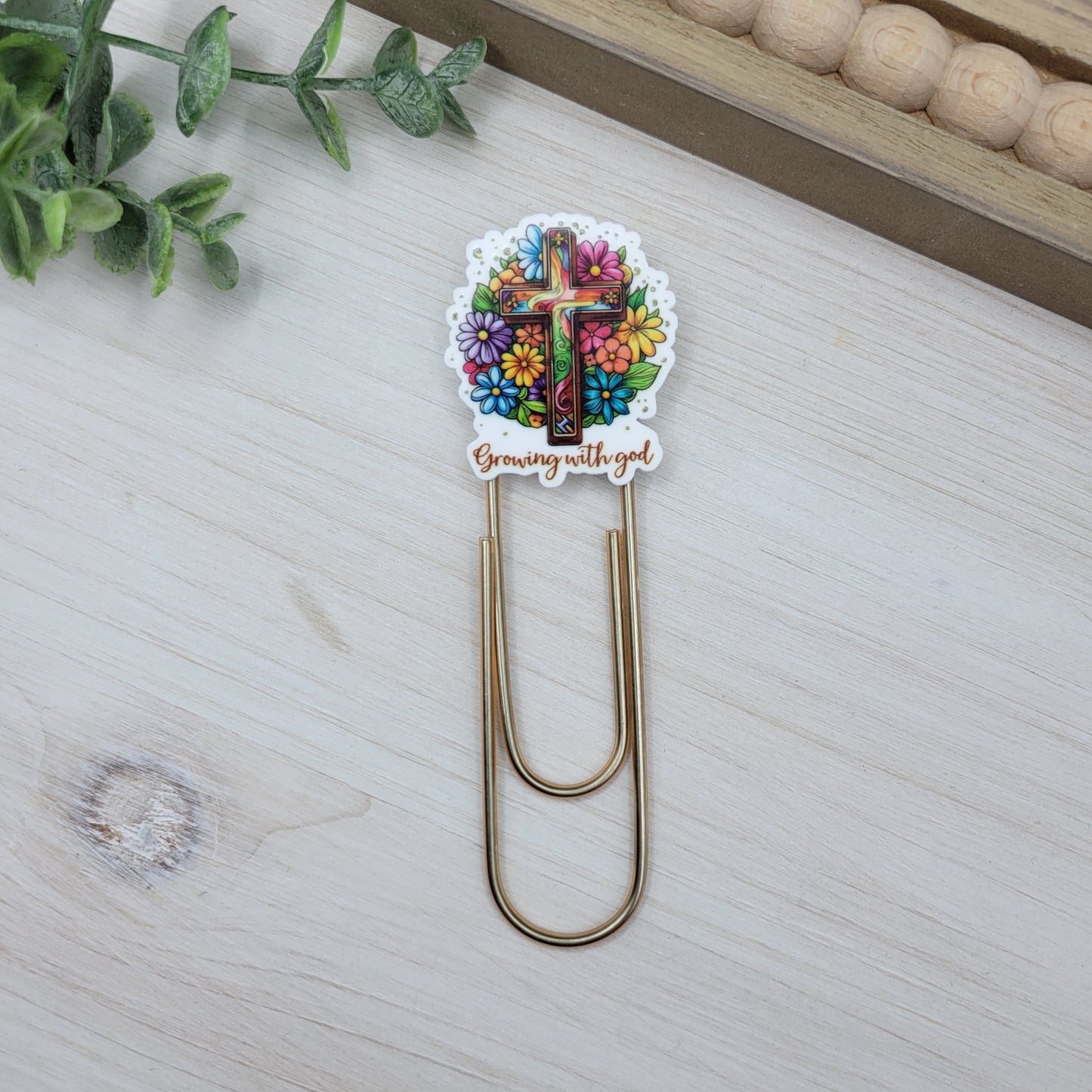 Growing with God Jumbo Paperclip