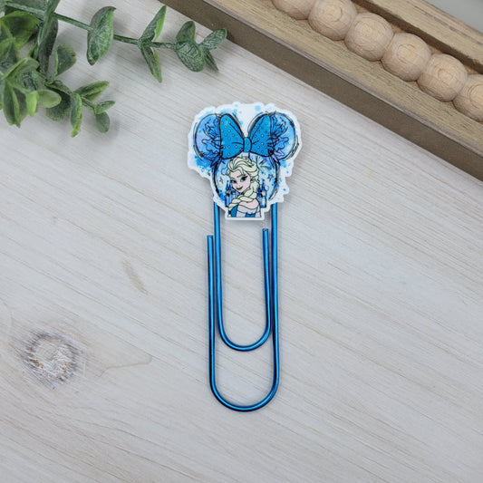 Ice Princess Jumbo Paperclip