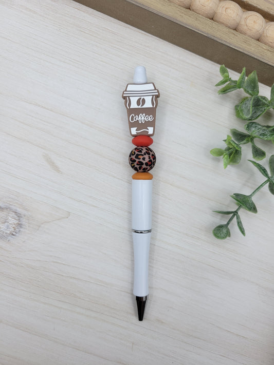 Brown Coffee Cup Pen