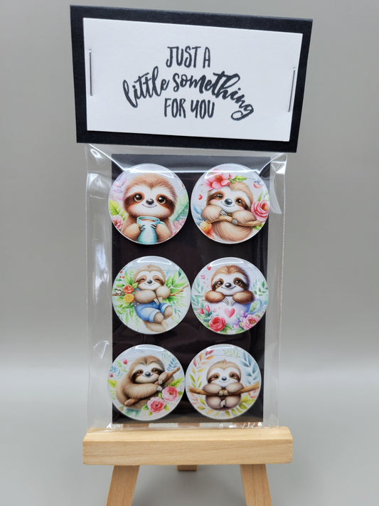 Cute Sloth Magnets