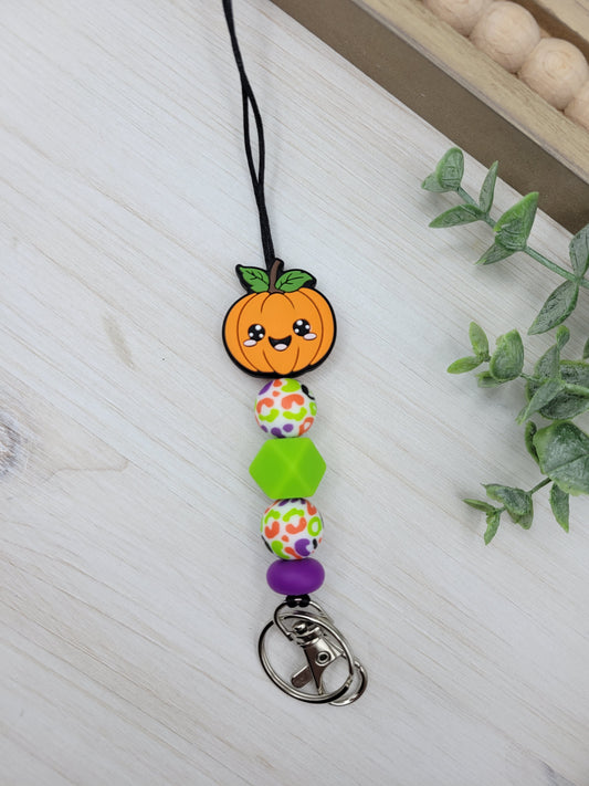 Cute Pumpkin Lanyard