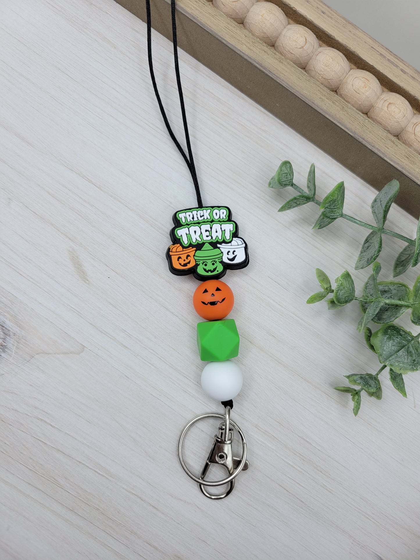 Halloween Pails Lanyard