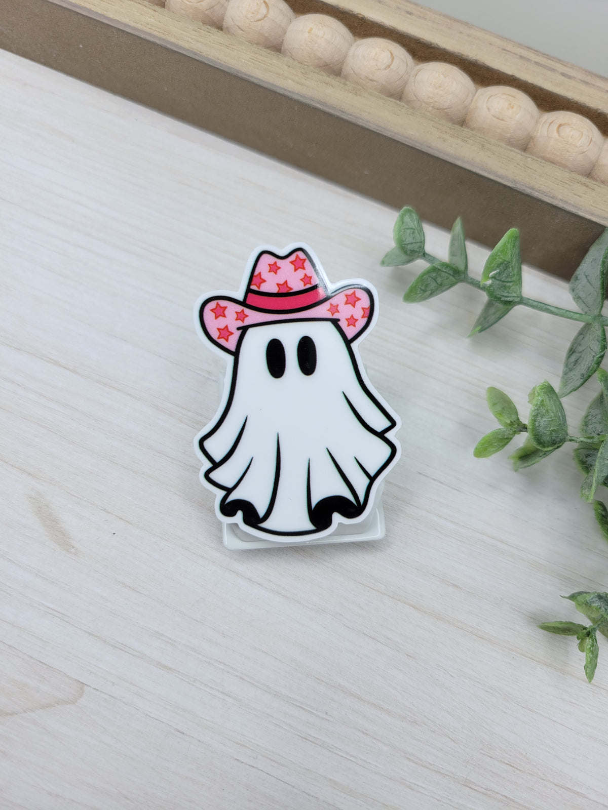 Cowgirl Ghost Magnetic Clip
