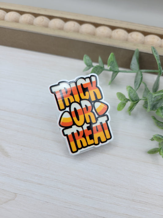 Trick Or Treat Magnetic Clip