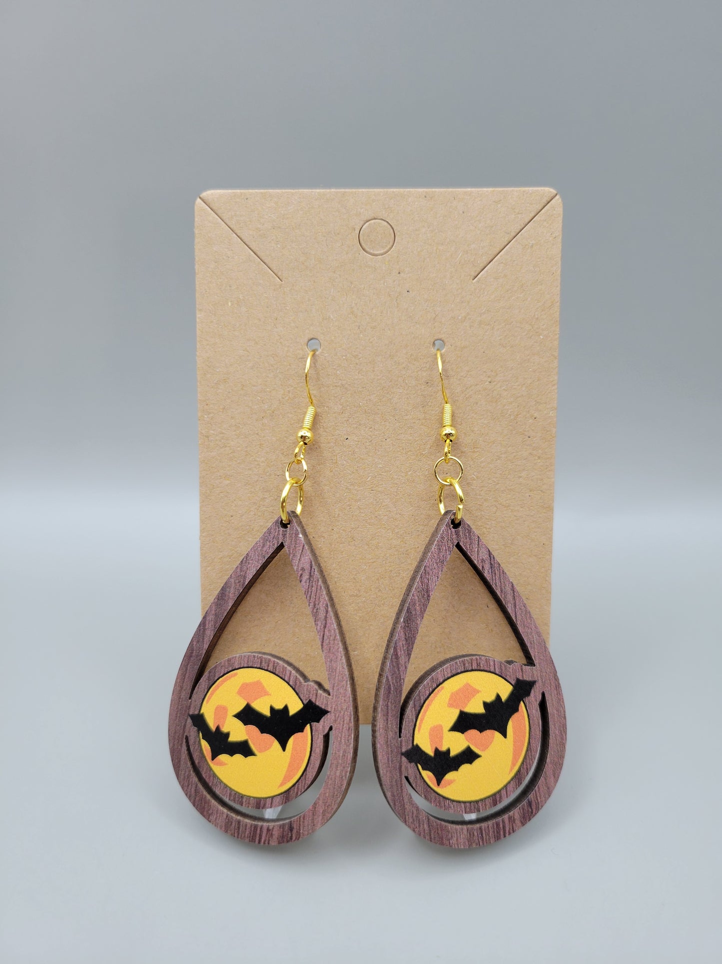 Moonlight Bat Earrings