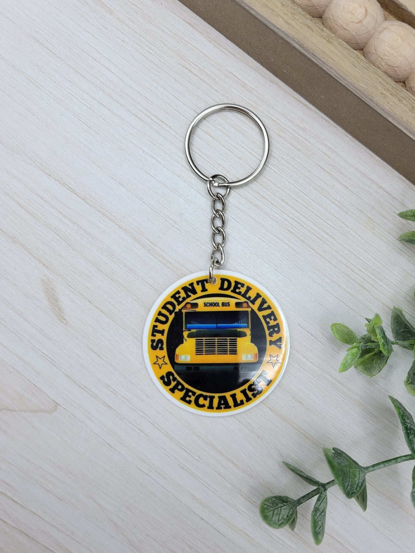 Student Delivery Specialist Keychain Charm