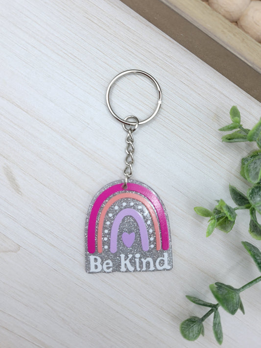 Be Kind Keychain Charm