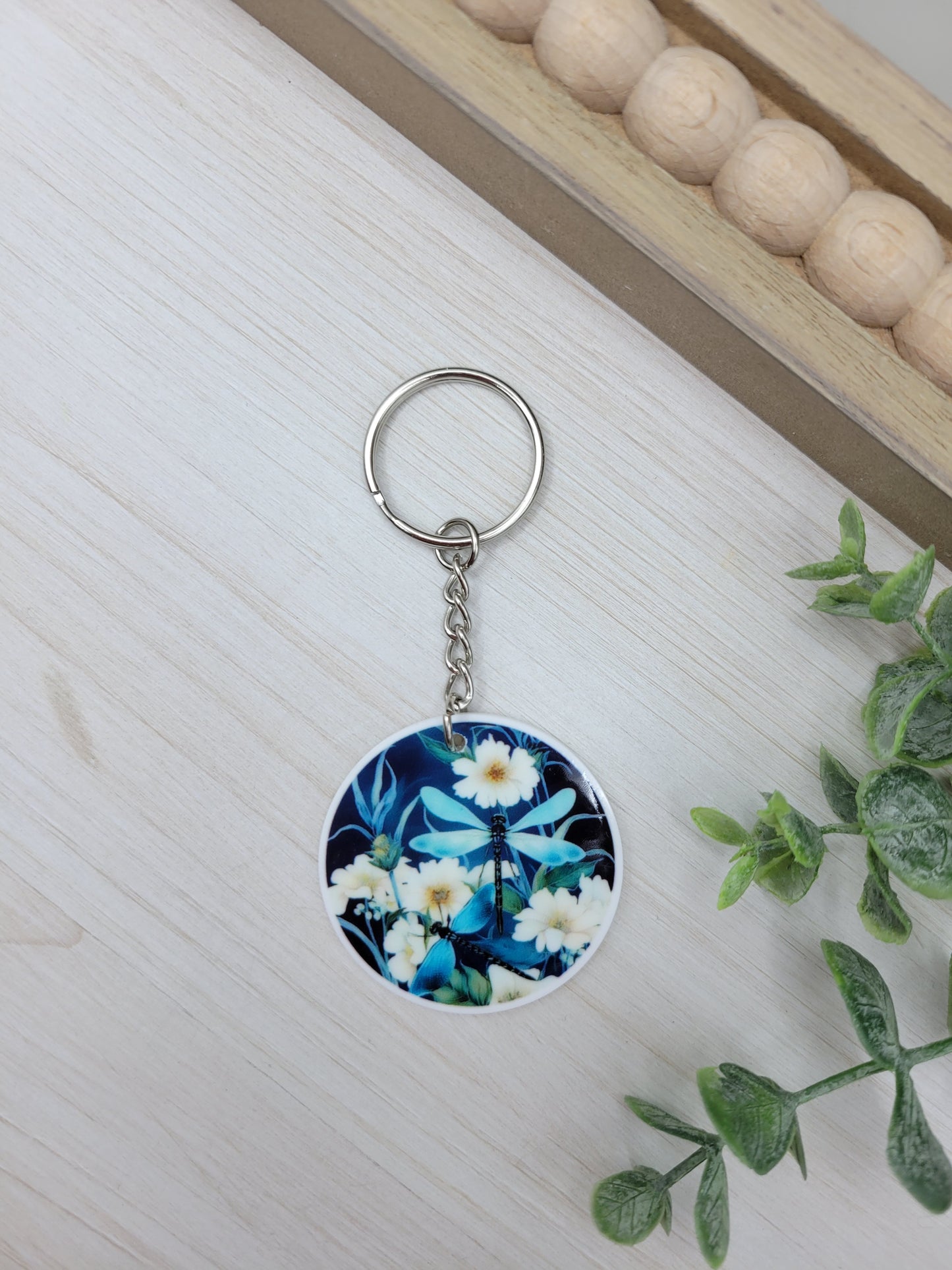 Dragonfly Keychain Charm