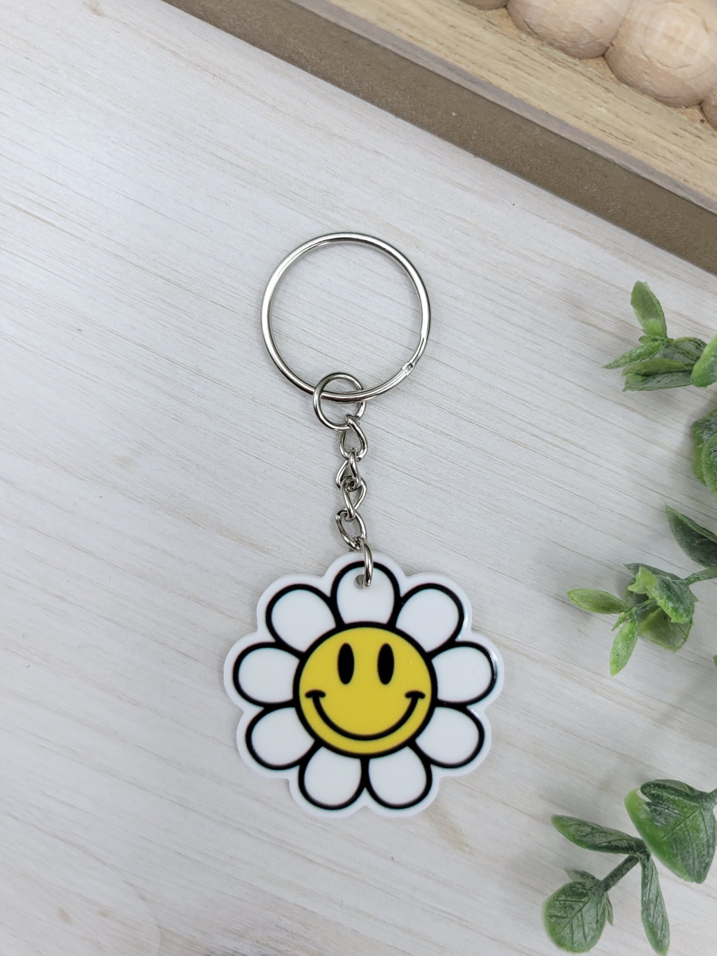 Daisy Keychain Charm