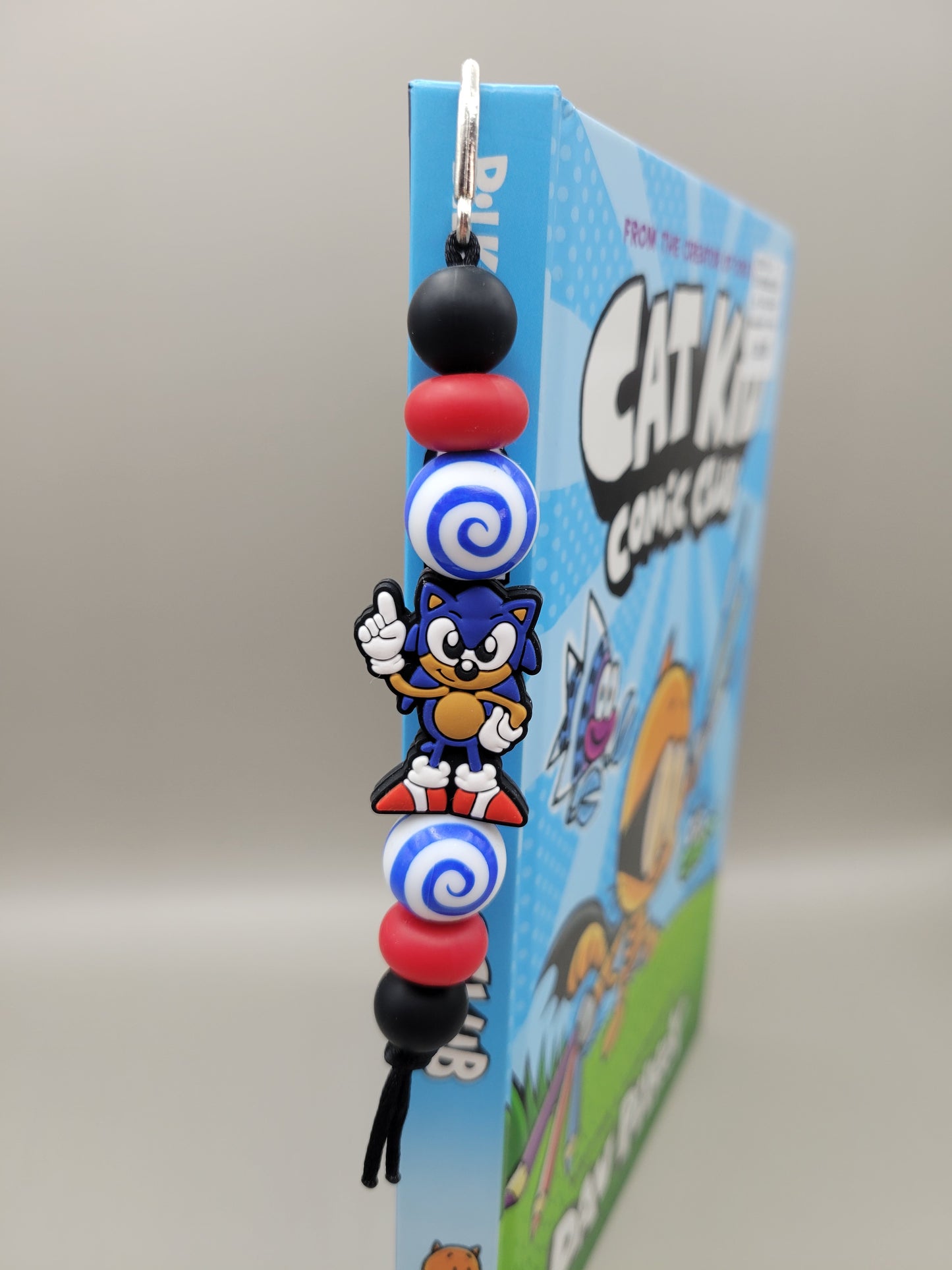 Blue Hedgehog Bookmark