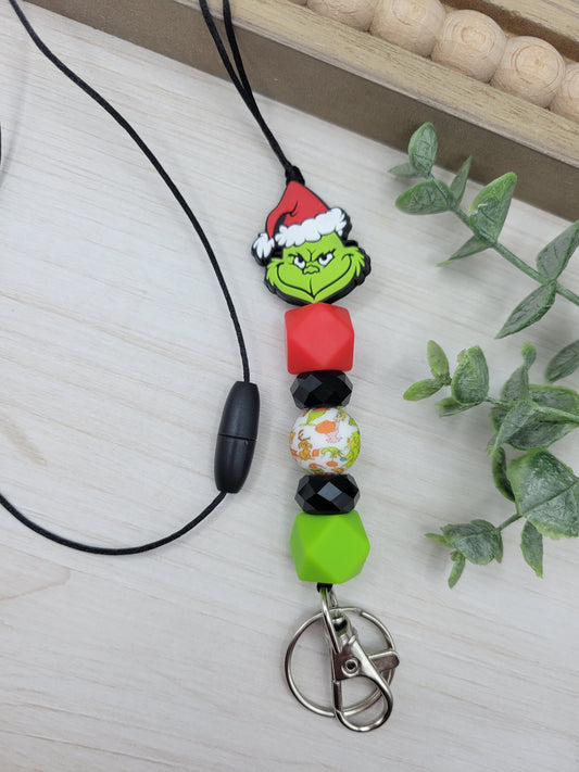 Grinch Lanyard